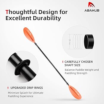 Amazon | Abahub カヤックパドル ローイング用 218CM カヤックパドル